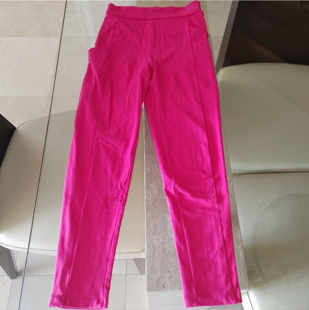 Live the Process Crystal Leggings 7/8 - Dragon Fruit - Small